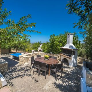 Villa 2 outside aspect from drone