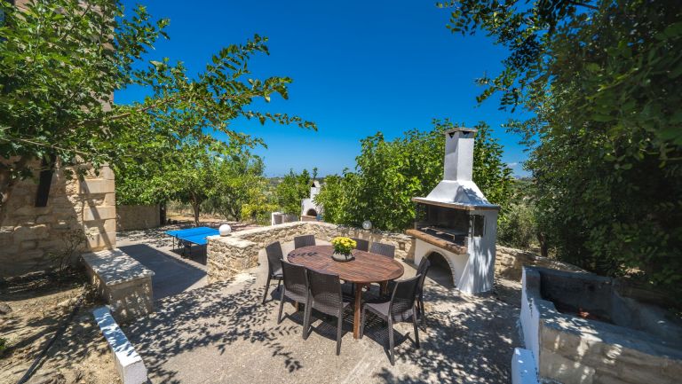 Villa 2 outside aspect from drone